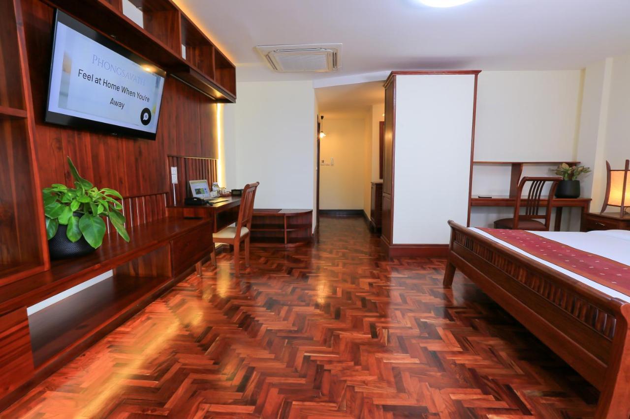 Phongsavath Boutique Hotel Вьентьян Экстерьер фото