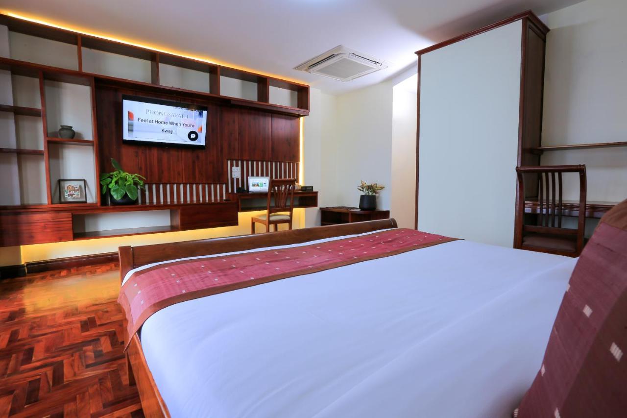 Phongsavath Boutique Hotel Вьентьян Экстерьер фото