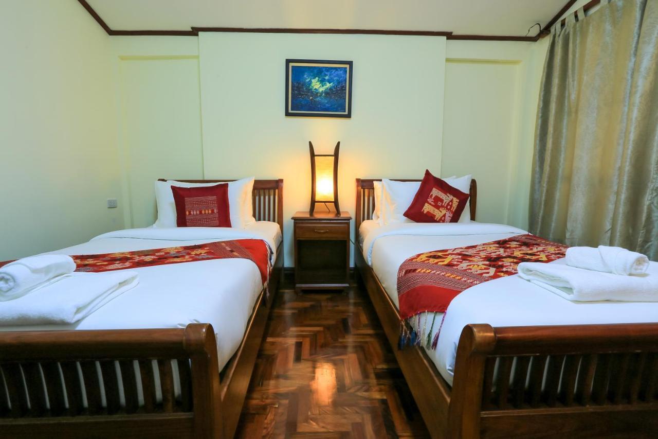 Phongsavath Boutique Hotel Вьентьян Экстерьер фото